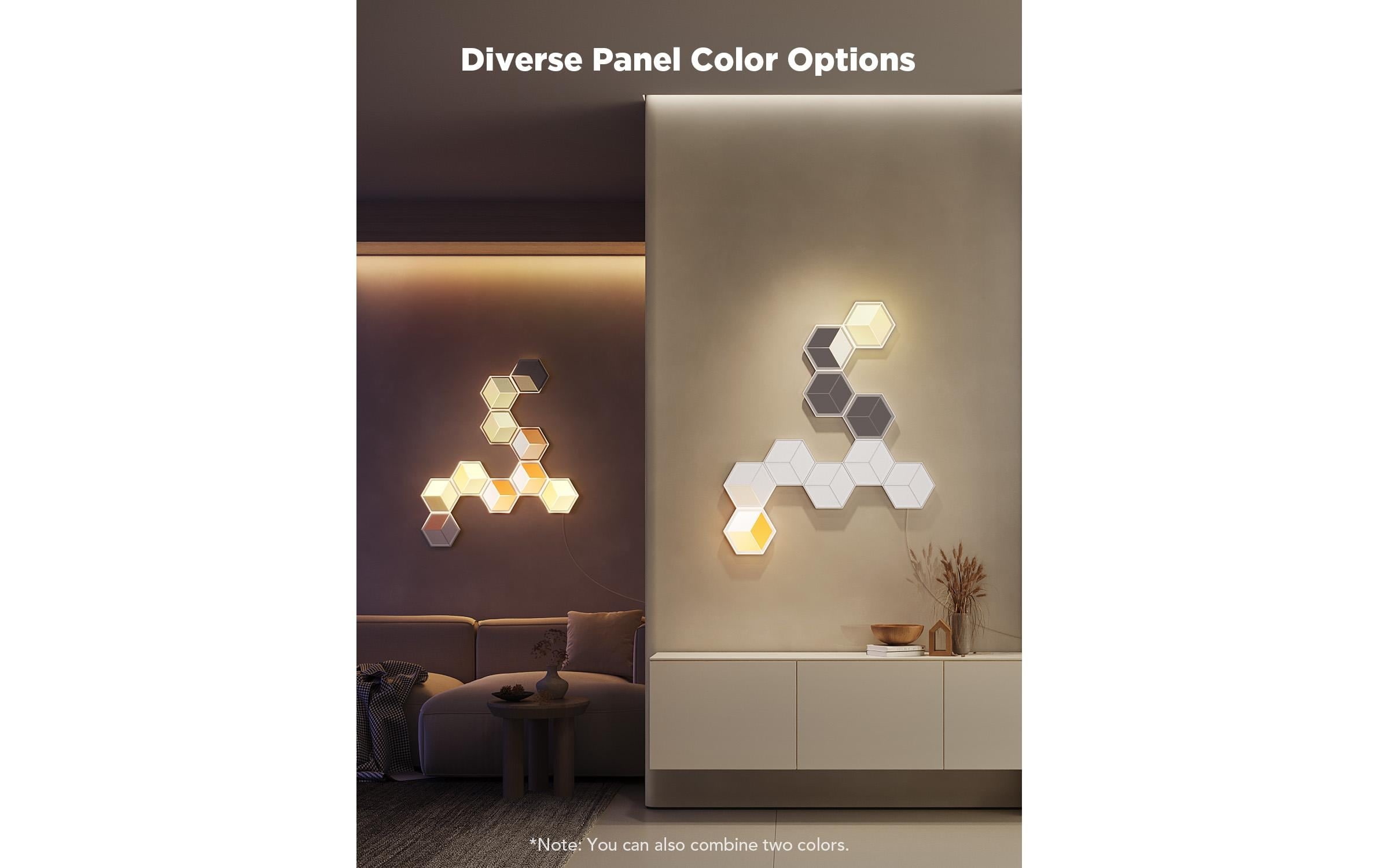Govee LED Wandleuchte »Govee Glide Hexa Ultra, 7er-Pack, RGBIC«