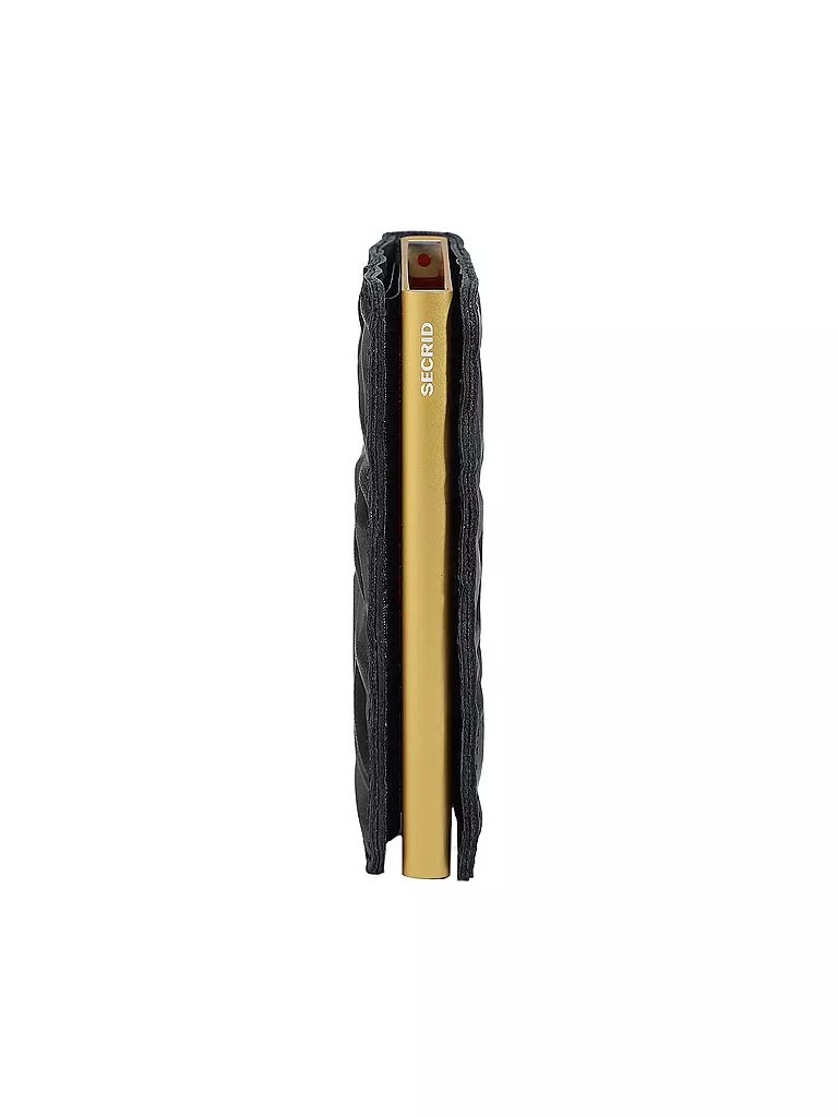SECRID Geldbörse - Slimwallet black gold schwarz