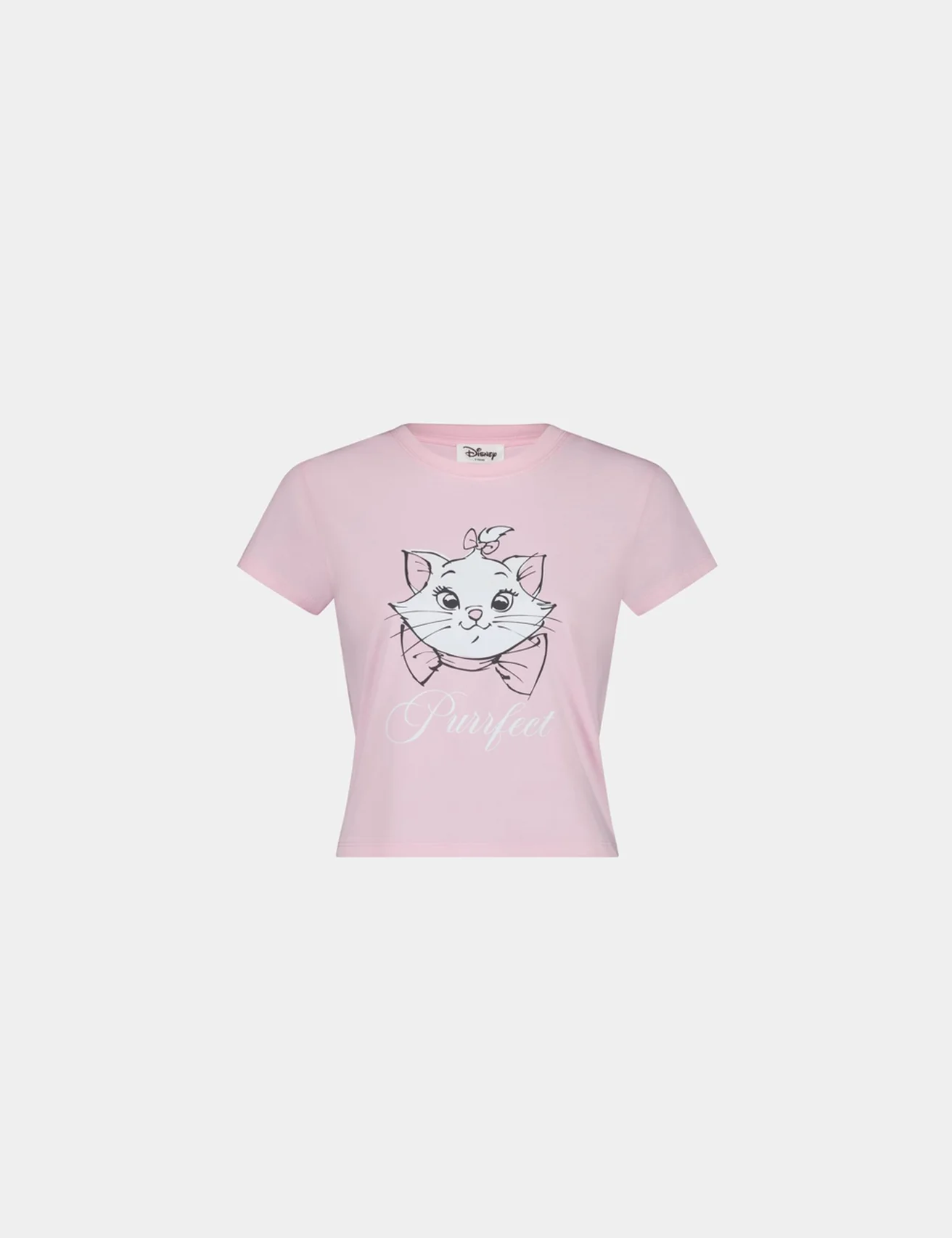 Ensemble pyjama à motifs chats rose et blanc