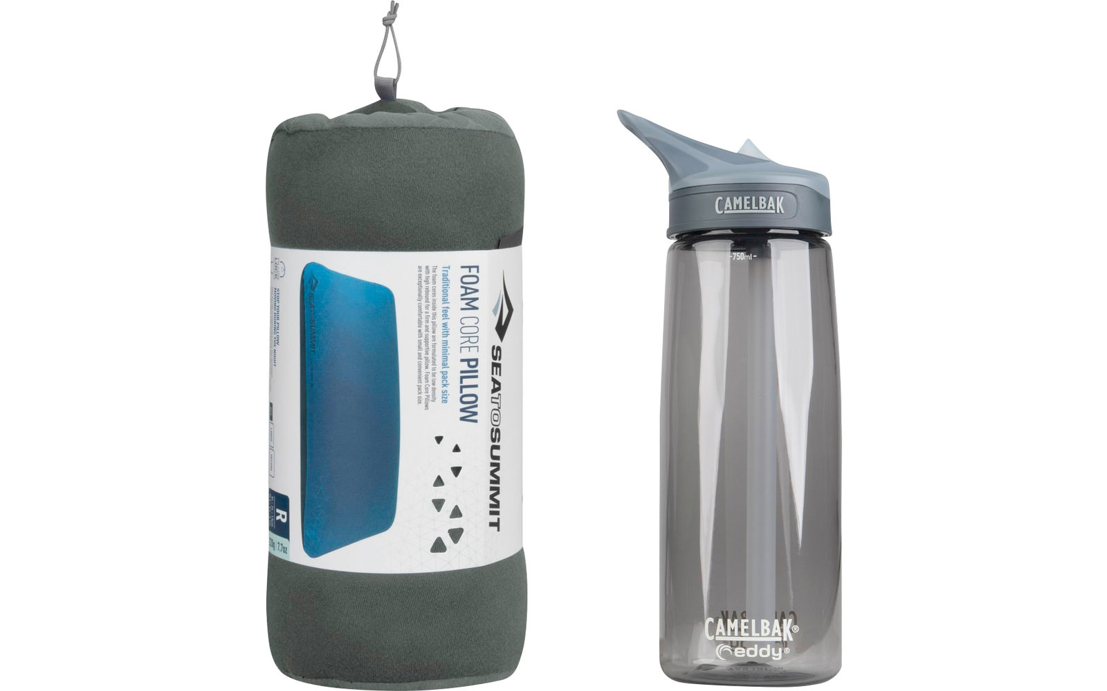 Sea to Summit FoamCore Kissen Regular, grau 34x24x13cm