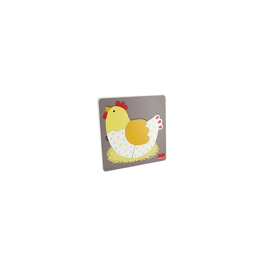 Puzzle 3 Niveaux - Poule