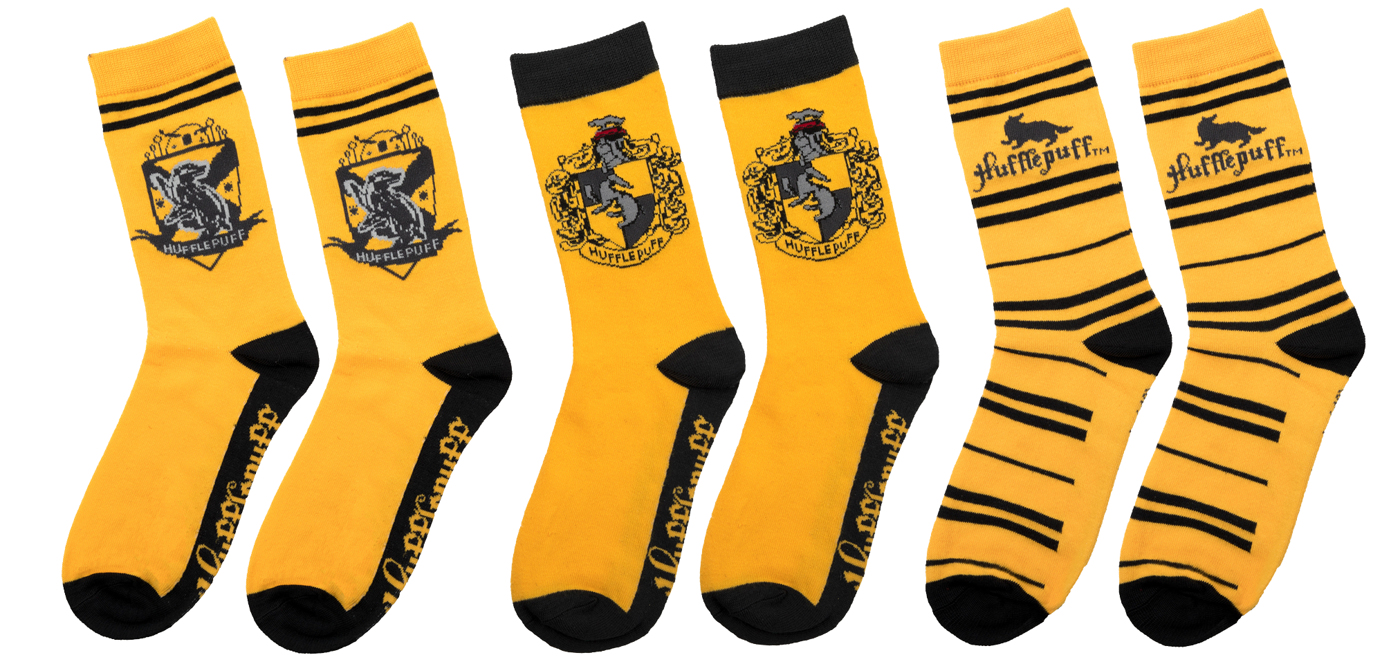 Harry Potter - Hufflepuff - 3 pairs of Socks