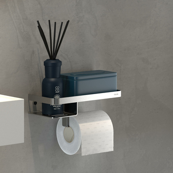 Tiger toiletrolhouder Caddy Rvs