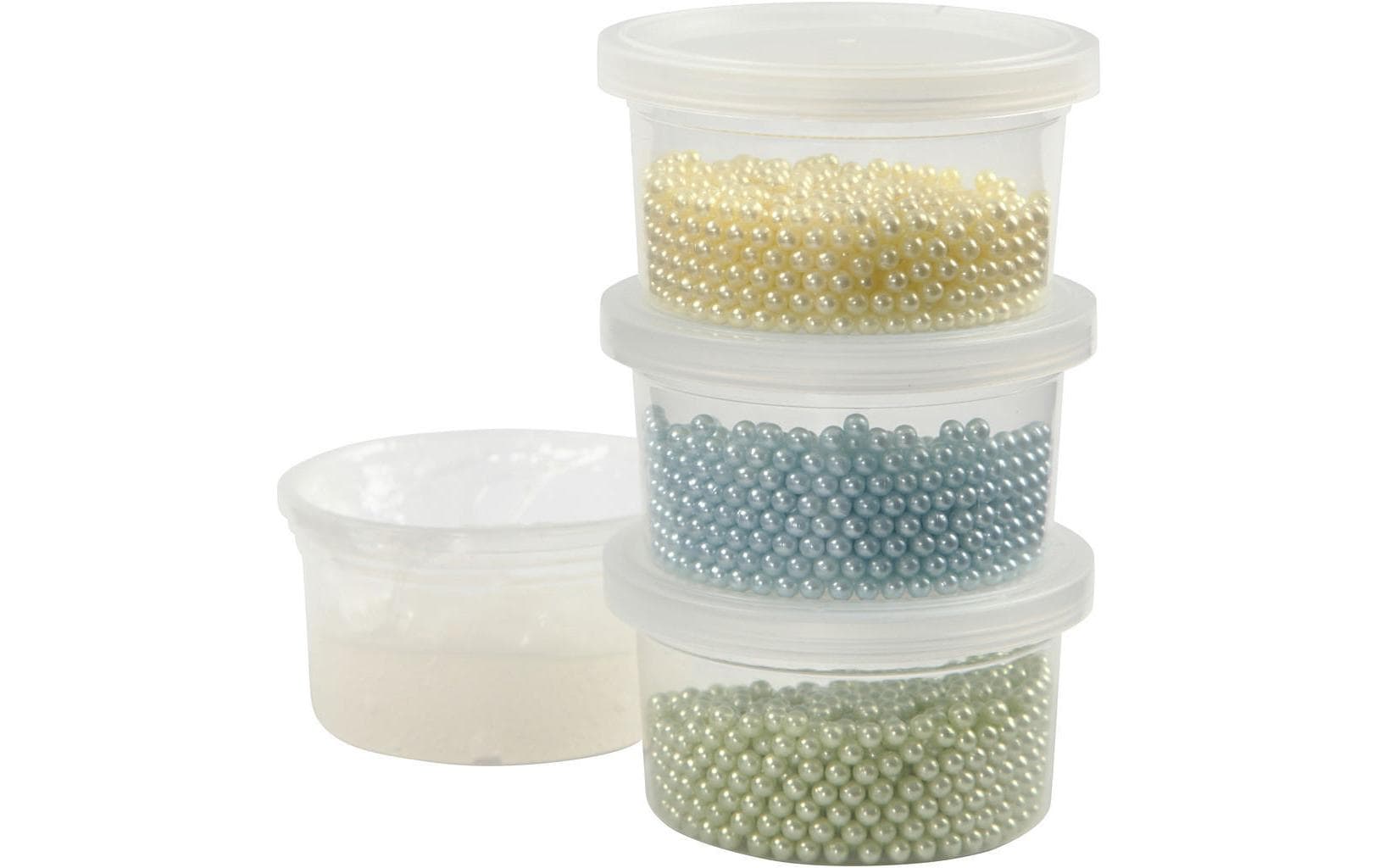 Modellier-Set Pearl Clay 3 x 25 gModelliermasse mit Perlen