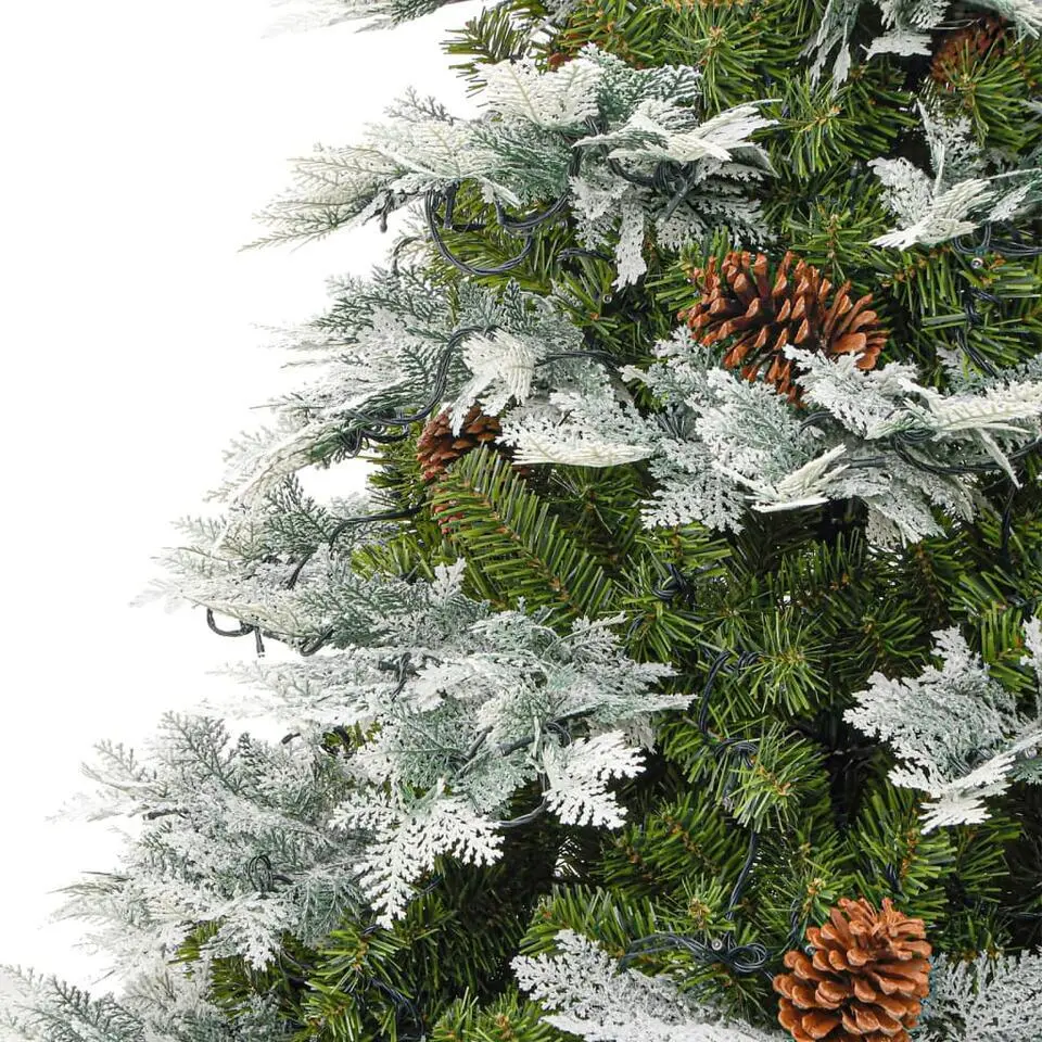 vidaXL - Kerstboom - Groen - 225 x 120 cm