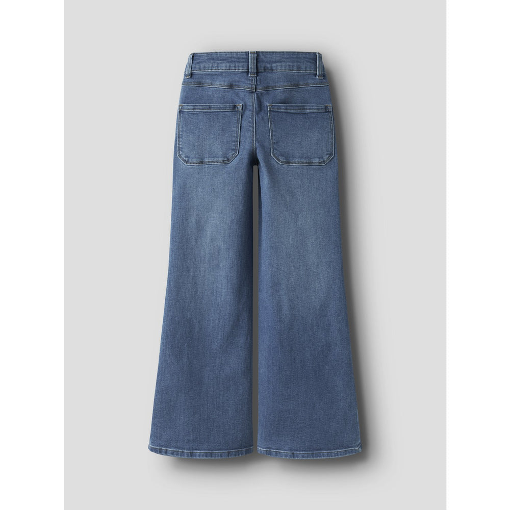 Køb Name It Medium Blue Denim Nkfpolly X-Wide Jeans 3057-Fr Noos