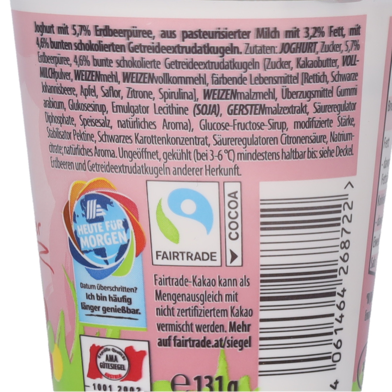 MILFINA Joghurtspaß, Erdbeer 131 g