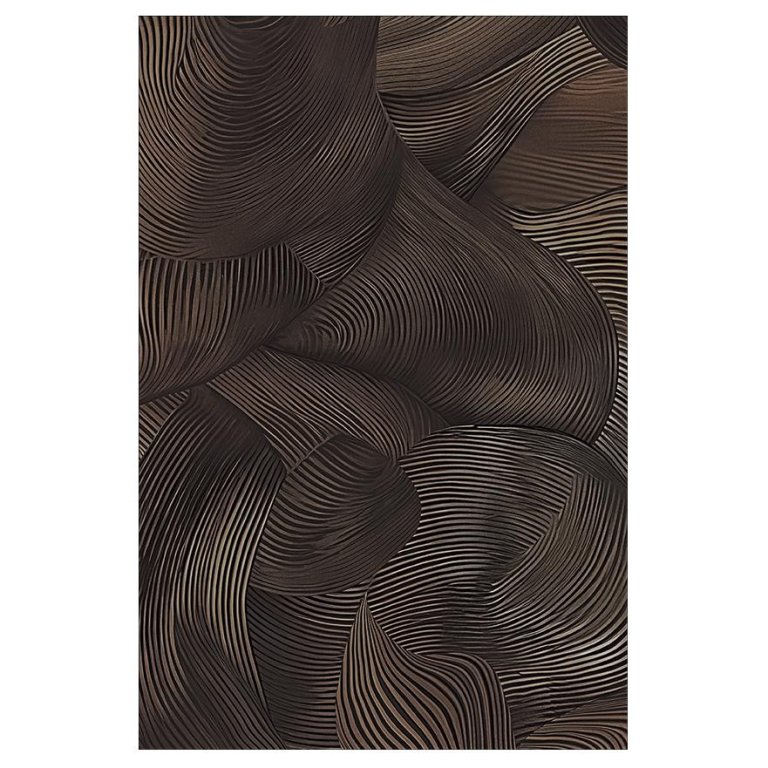 Moooi Carpets Vibrato Bee vloerkleed 200x300 polyamide Chocolate