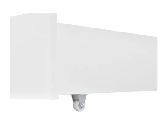 Lit cabane pin massif 2x90x200 cm - avec 2 tiroirs - Blanc