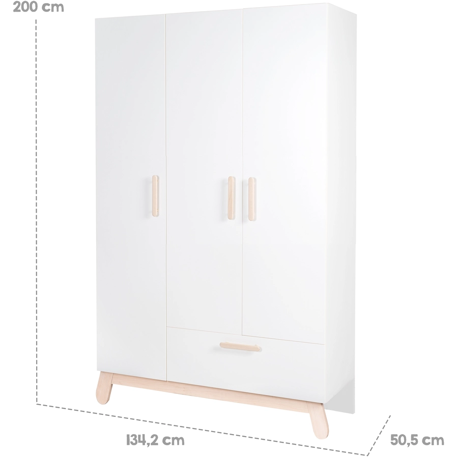 roba Kleiderschrank Clara 3-türig