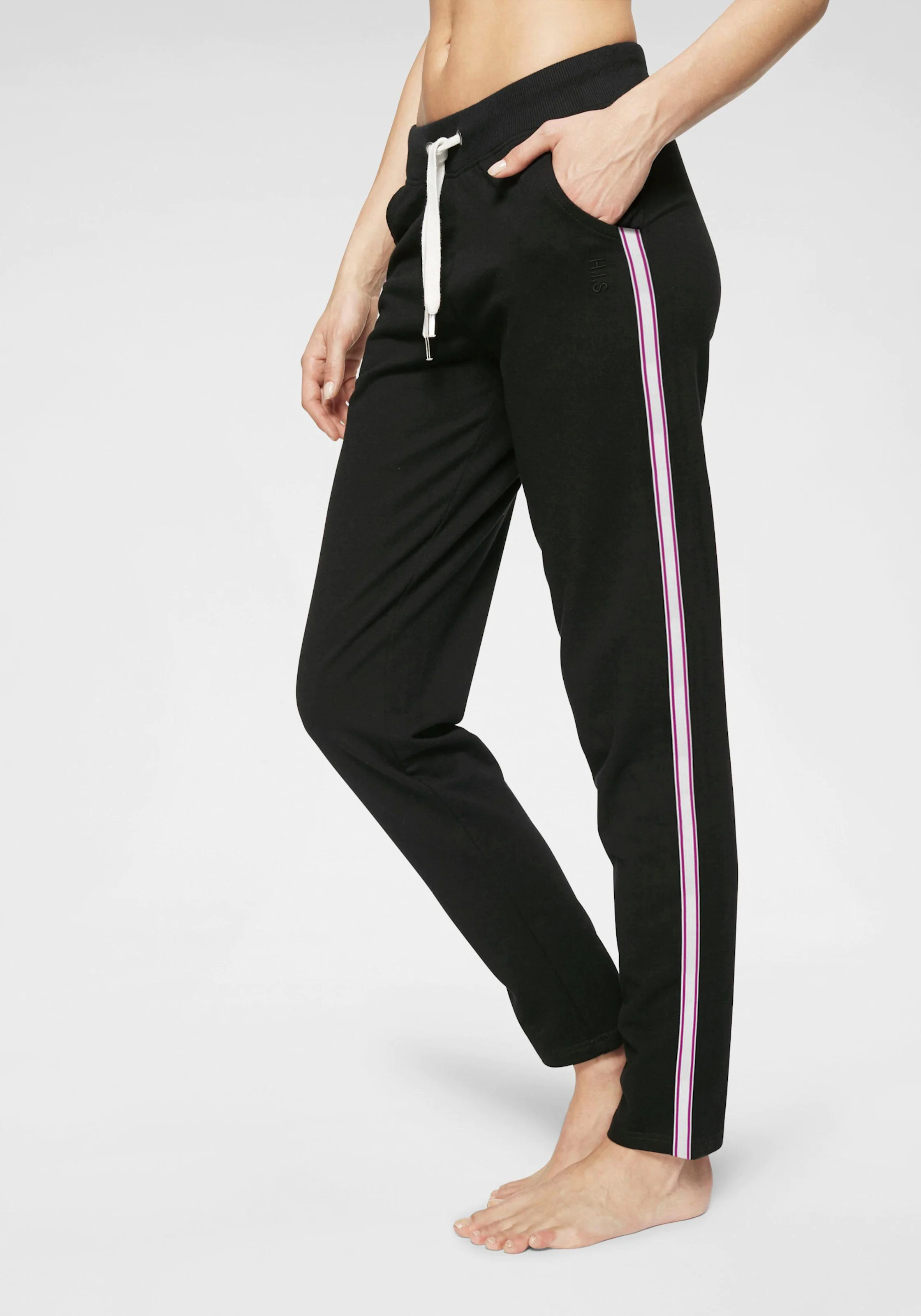 H.I.S Homewearhose in schwarz