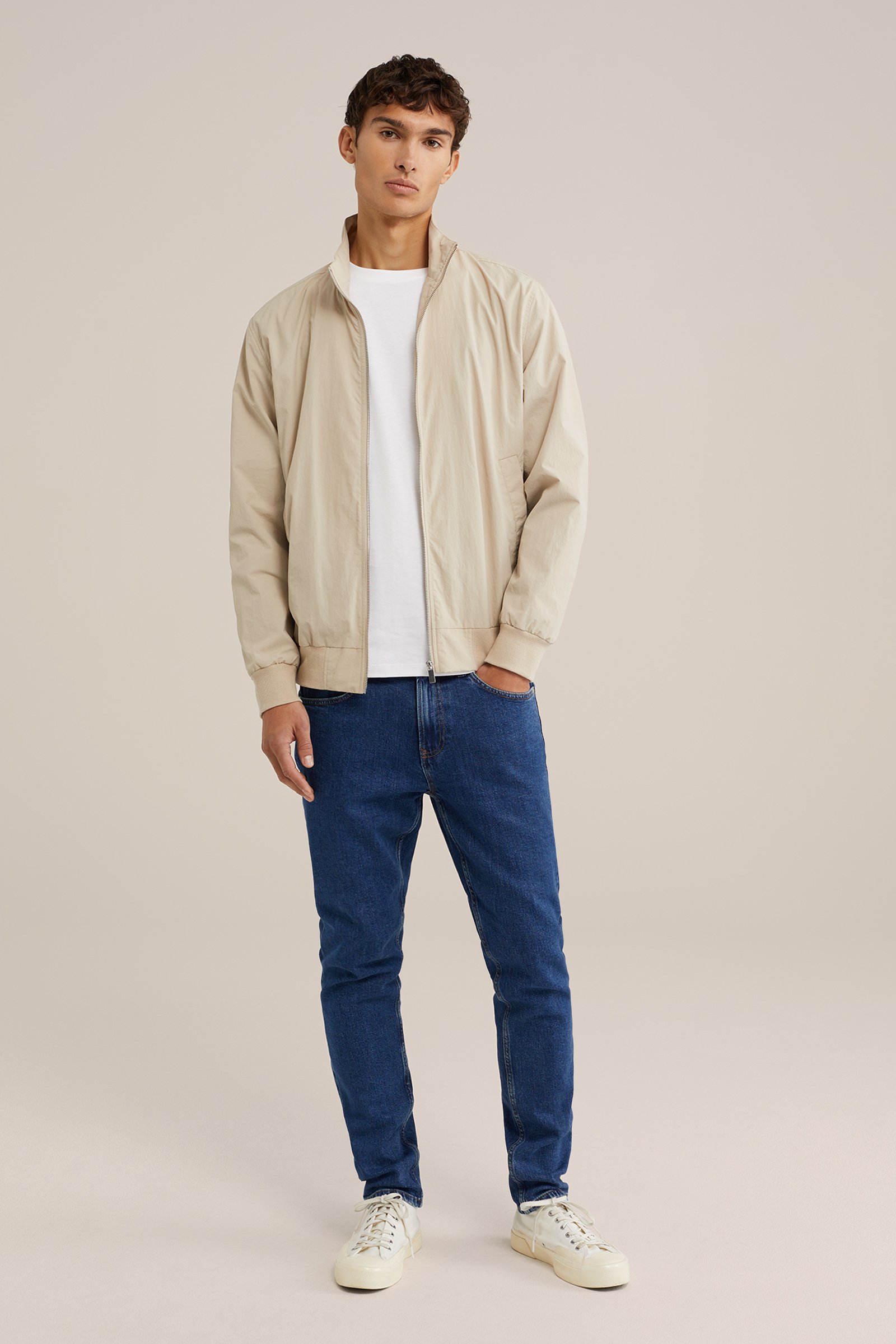Waterafstotend bomberjack WE Fashion Beige
