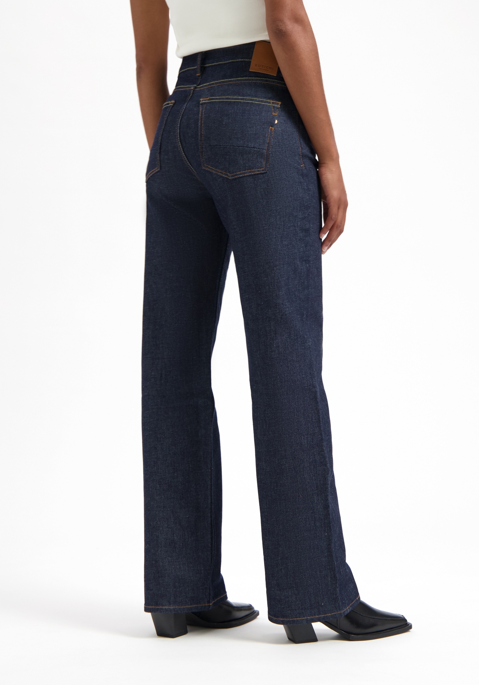 Kuyichi Damen-Jeans Lena Loose Dry