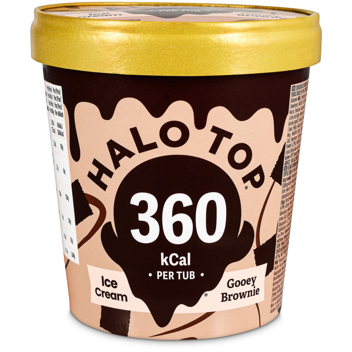 Halo Top Gooey Brownie