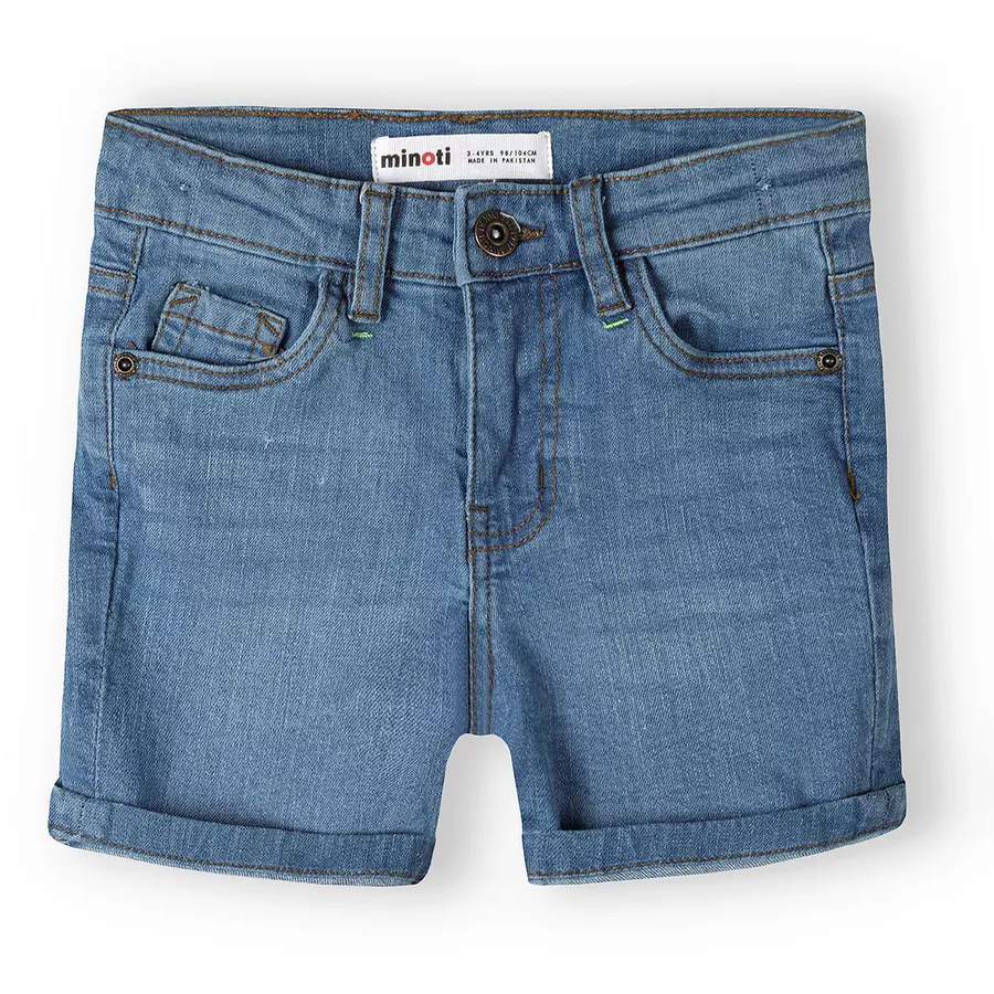 MINOTI Jeansshorts Denim-Blau