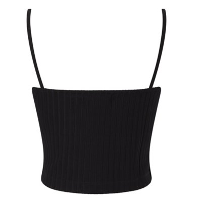 Débardeur femme Rib Cropped Strappy CALVIN KLEIN