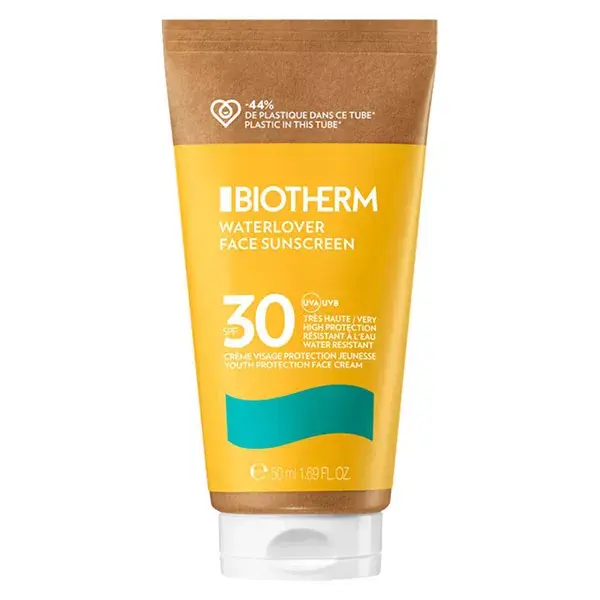 Creme facial protetor antienvelhecimento Biotherm Waterlover FPS 30 50ml