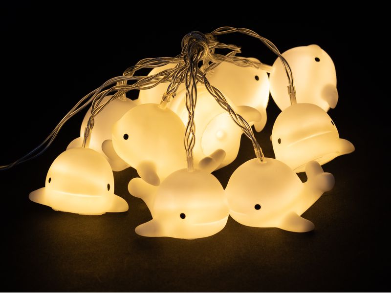 COCON Lichterkette Wal, 165 cm Dekorative Beleuchtung