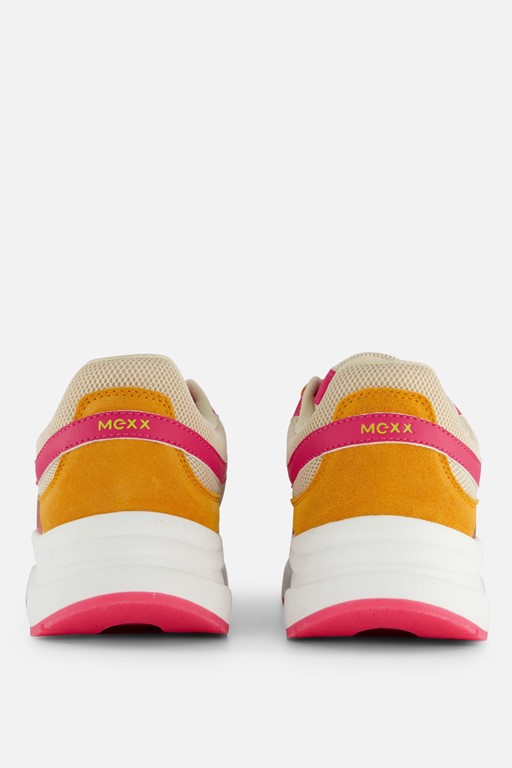 Mexx Loyce Sneakers oranje Textiel