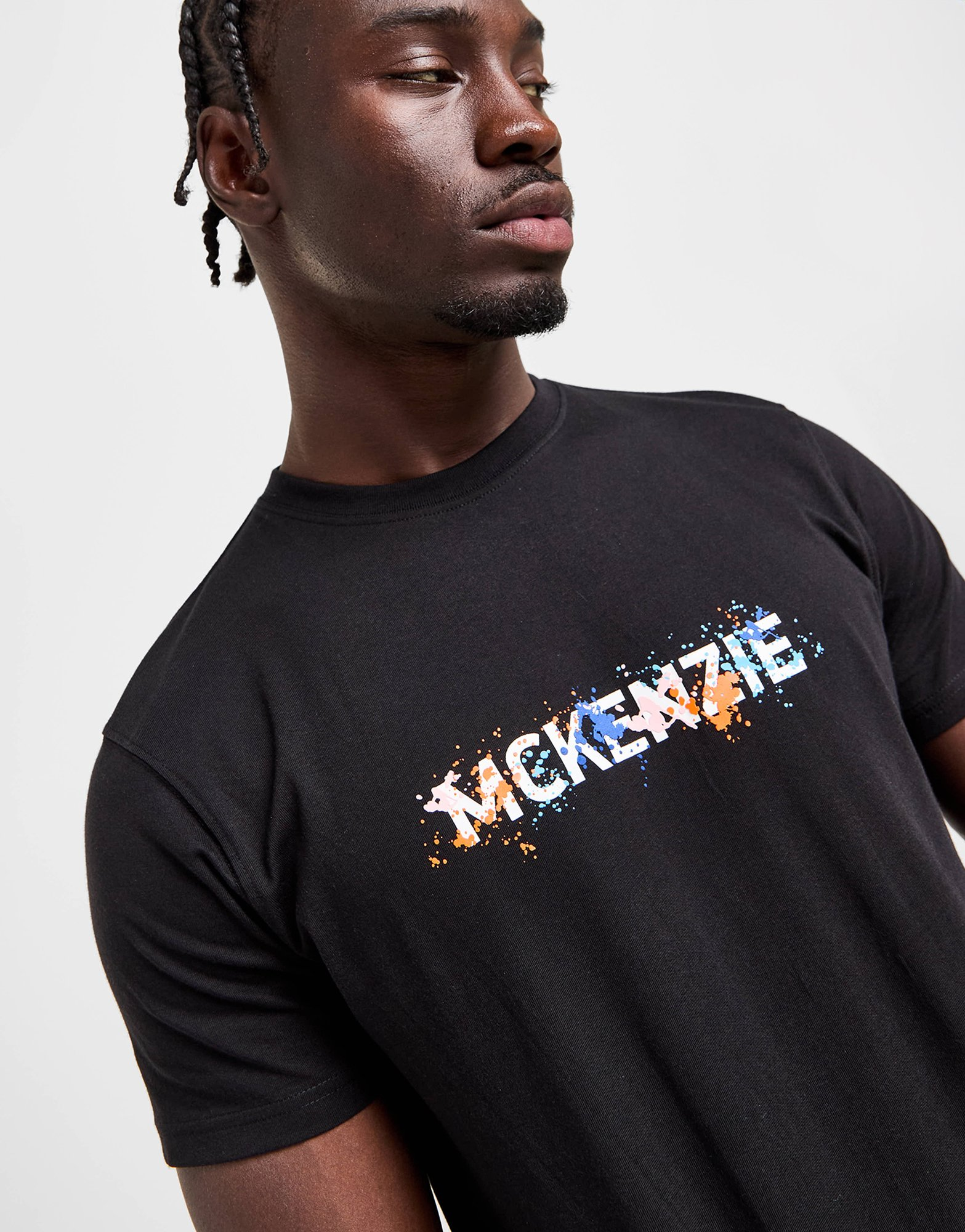 McKenzie T-shirt Splatter Homme