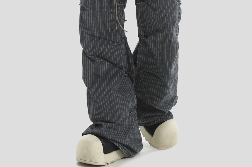 Banash - Gewassen, versleten baggy jeans
