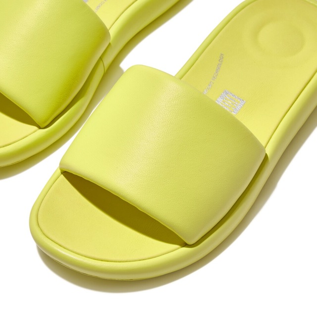 Fitflop Pantolette »IQUSHION D-LUXE PADDED LEATHER SLIDES«  , Sommerschuh, Schlappen mit breiter Bandage
