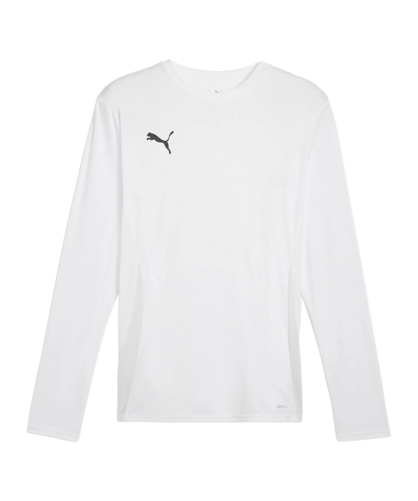 PUMA teamGOAL Trikot Langarm Weiss Schwarz F04