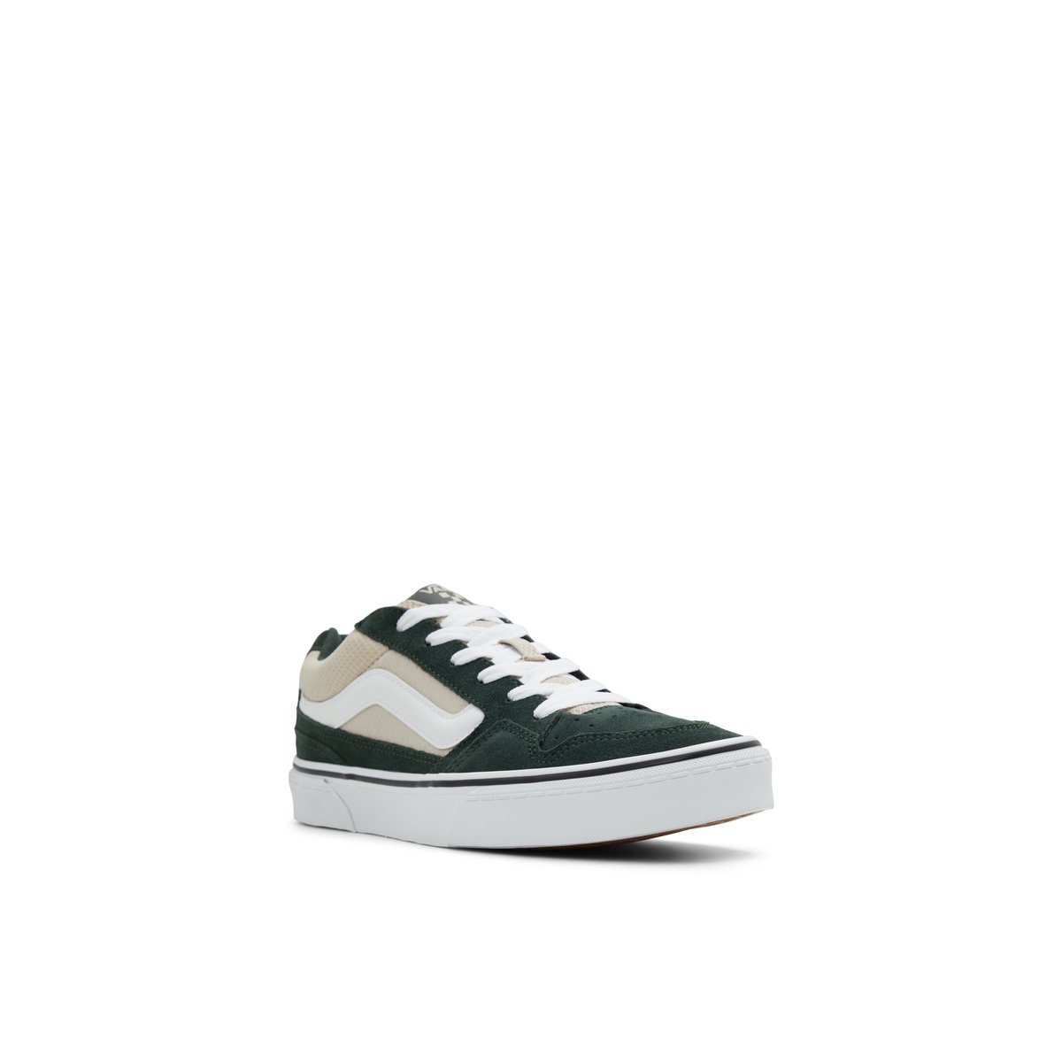 VANS-Caldrone-tb-Baskets de skate - Talon plat - Vert Foncé