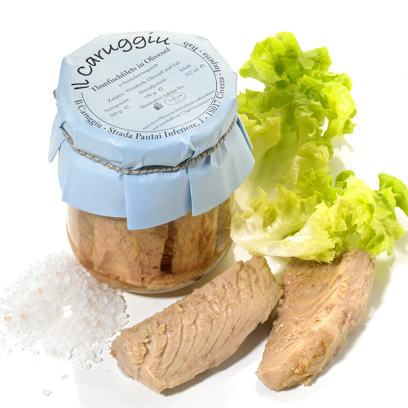 Thunfischfilets in Olivenöl, 185 g