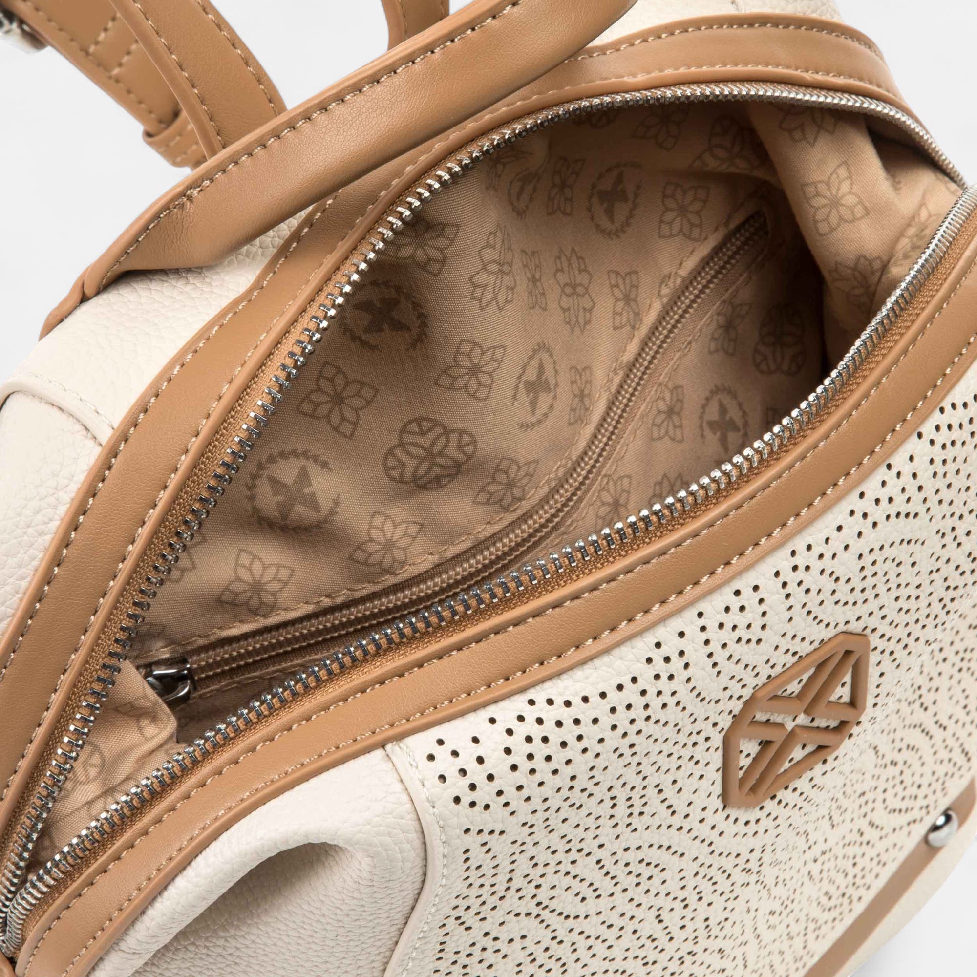 Sac à dos beige