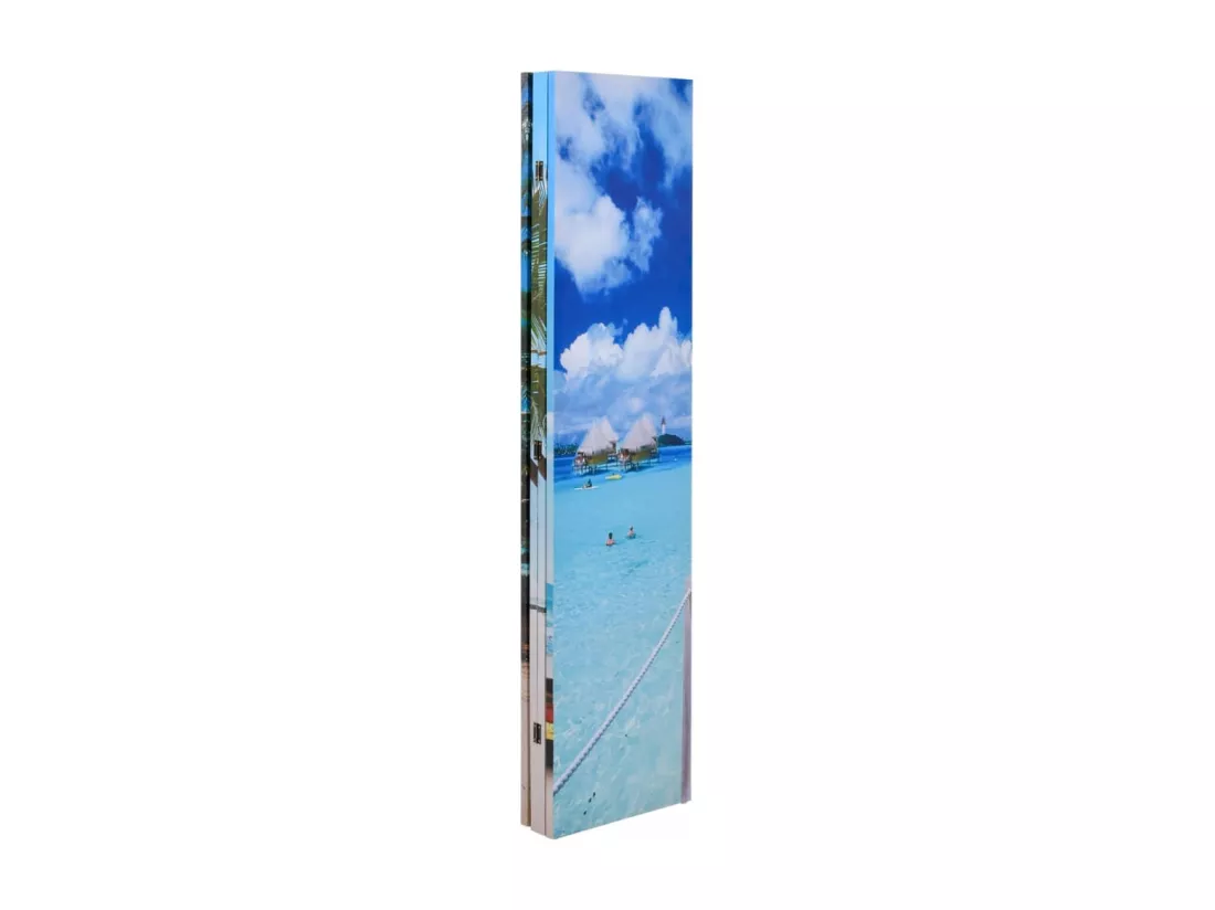 Cloison de séparation pliable 160 x 170 cm Plage