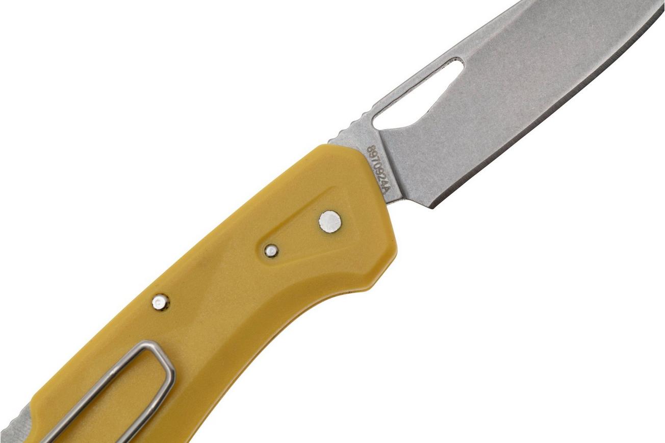 Gerber LST 1074520, Stonewashed 440A, Yellow Nylon zakmes