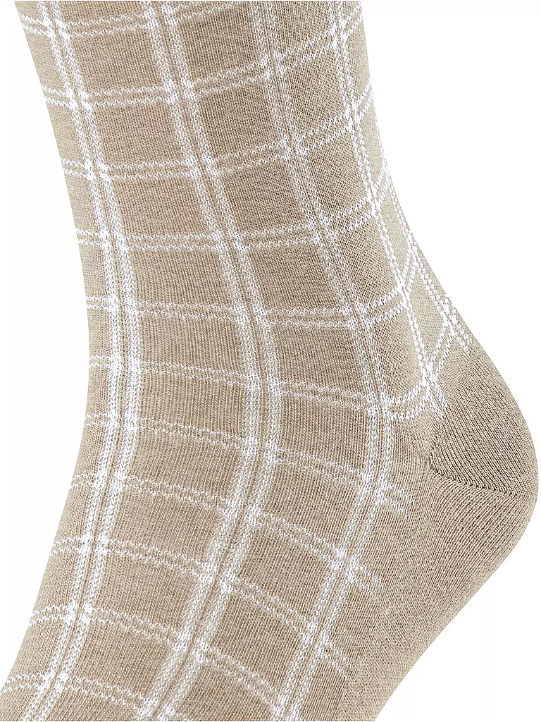 FALKE Herren Socken MODERN TAILOR, pebble mel. beige