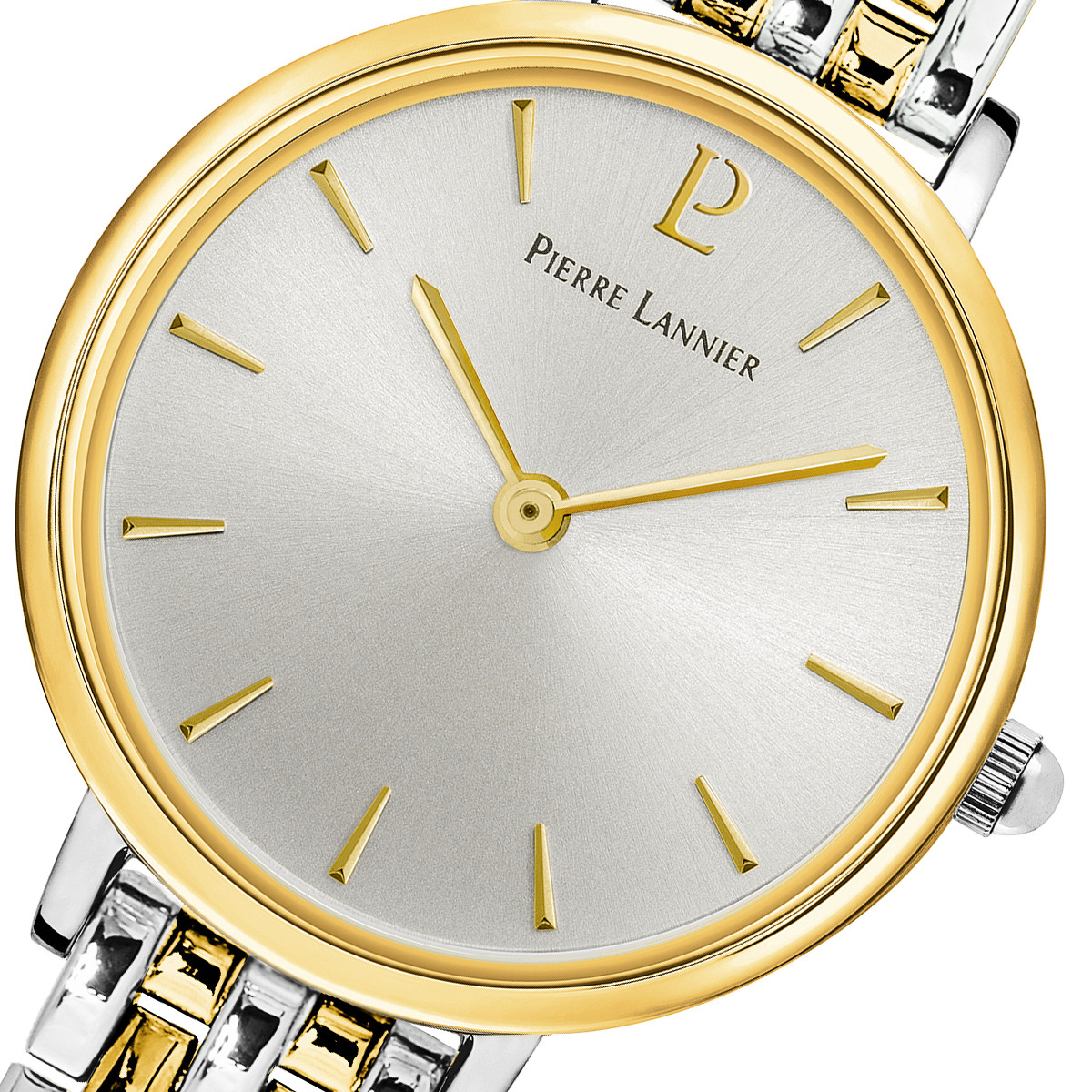Montre Pierre Lannier femme acier doré