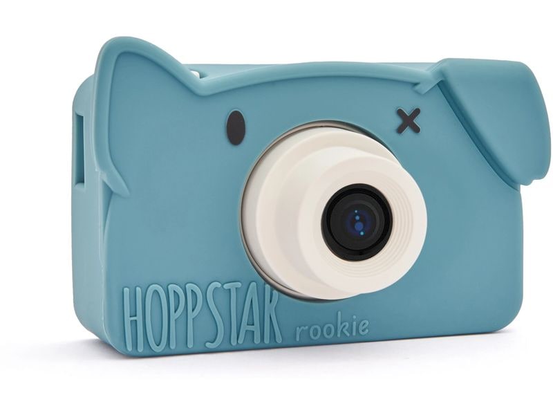 Hoppstar Kinderkamera Digitalkamera Hoppstar Rookie Kids Bl Kamera mit beliebten Funktionen wie Fotorahmen, Fotofilter und Gesichtserkennung