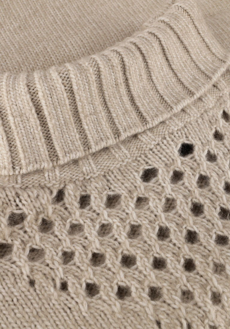SIMPLE grijze simple coltrui knit-ac-pl-23-1