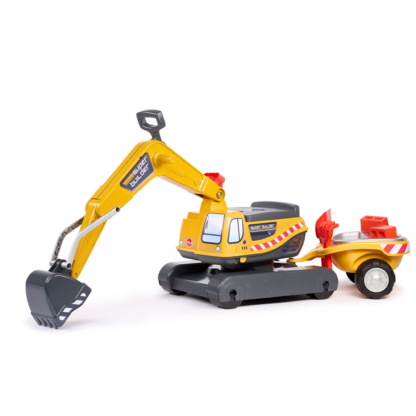 Pelleteuse Super Builder avec remorque