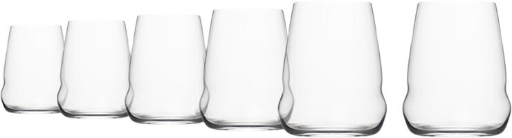Stölzle Lausitz Vandglas Cocoon 556ml, 6 STK Klar