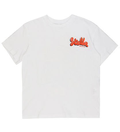 Stella McCartney Kids T-Shirt - Weiß m. Print