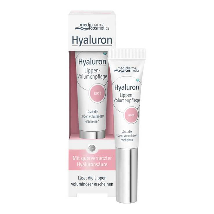 Hyaluron Lippen-Volumenpflege Balsam rosé, 7 ml