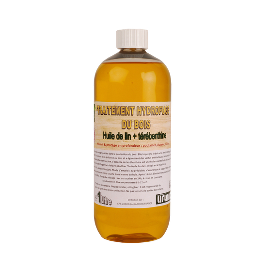 Traitement hydrofuge du bois 1 litre