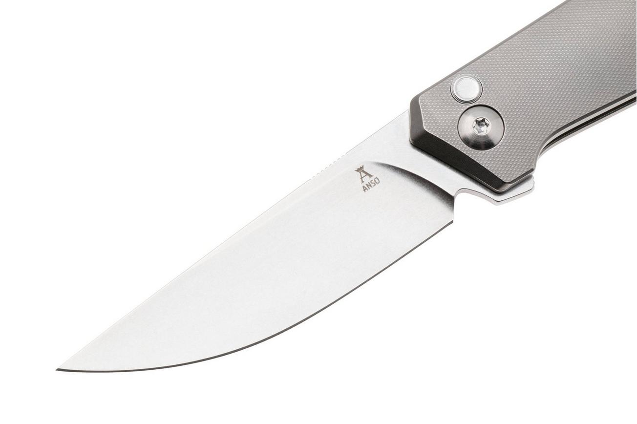 Ansø of Denmark Toko TOKO-GR-ST, Stonewashed RWL34, Grey Titanium zakmes, Jens Ansø design