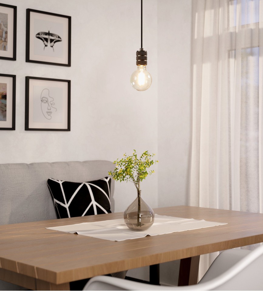 EGLO - E27 G95, klar - Varm hvid - Zigbee, Bluetooth