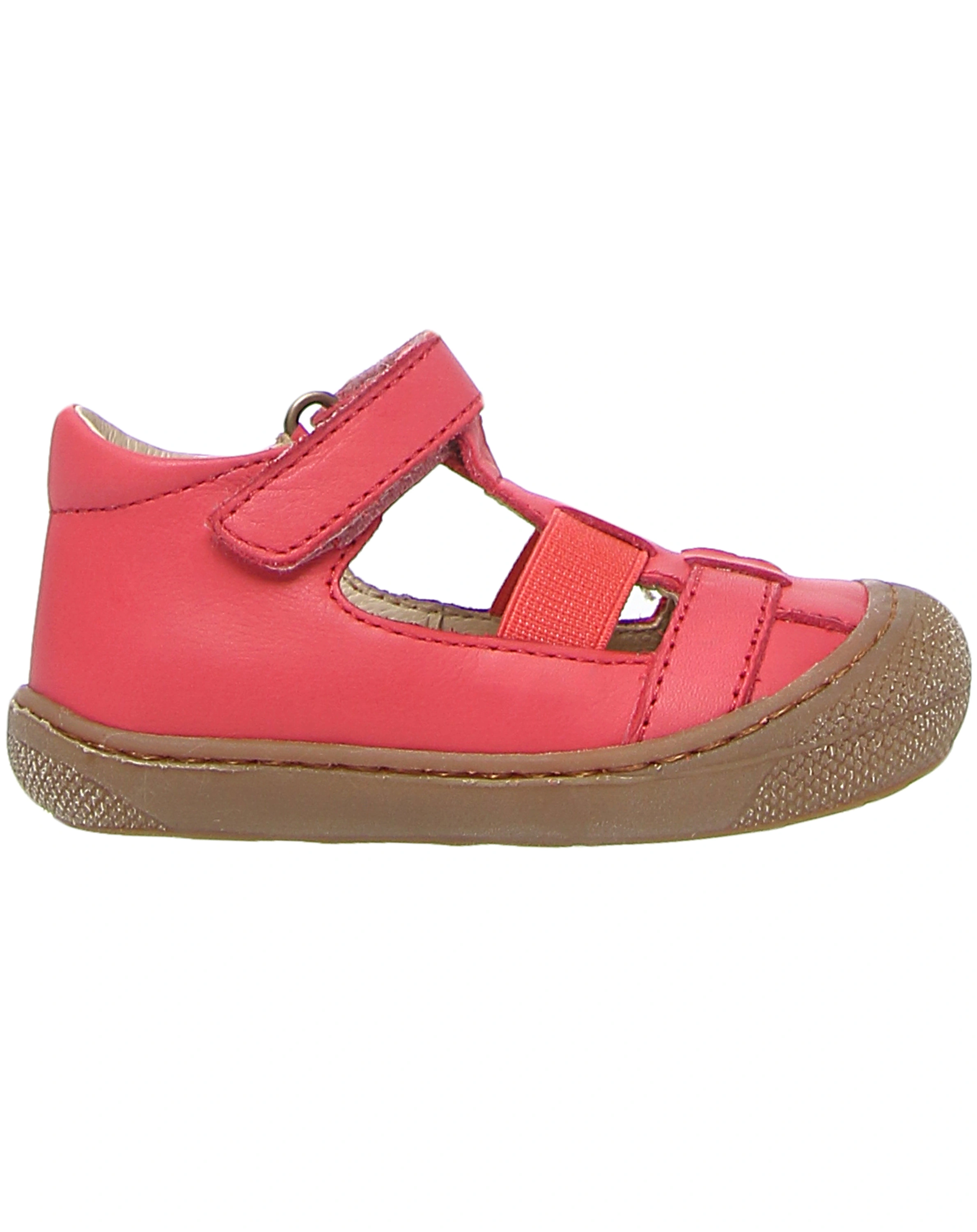 Lauflern-Sandalen LANGEN mit Zehenschutz in rot