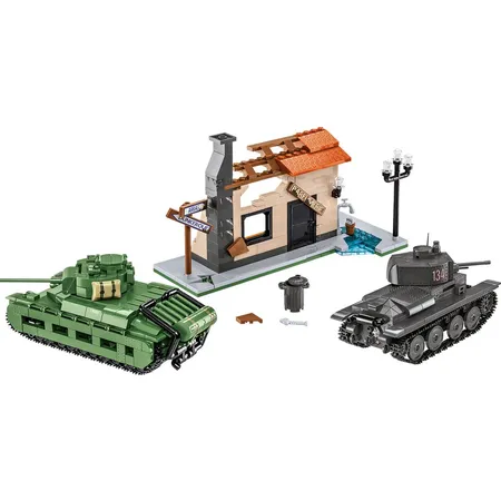 Cobi 2284 Historical Collection - Battle of Arras 1940 Matilda II vs Panzer 38(t)