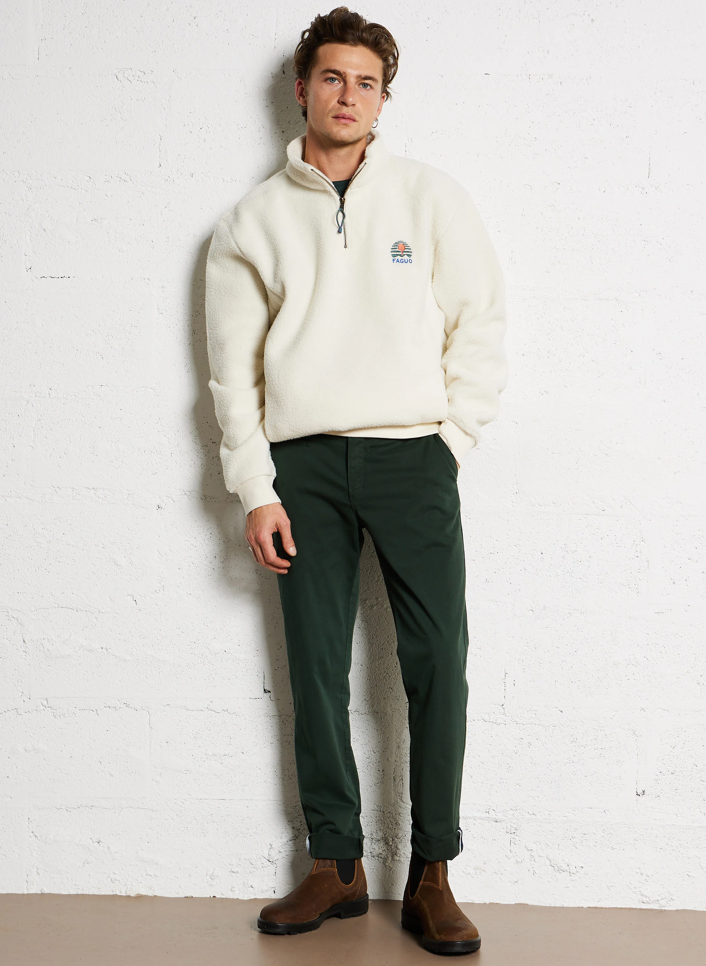 AUBIAC - Polaire en sherpa | Beige