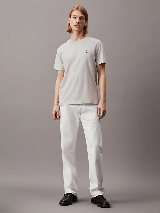 Camiseta com monograma, pacote com 2 unidades.