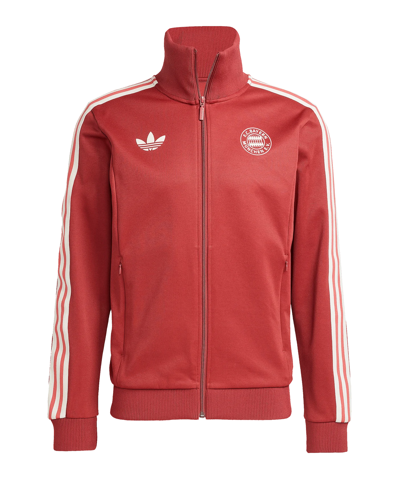 adidas Originals FC Bayern München Beckenbauer Trainingsjacke Rot
