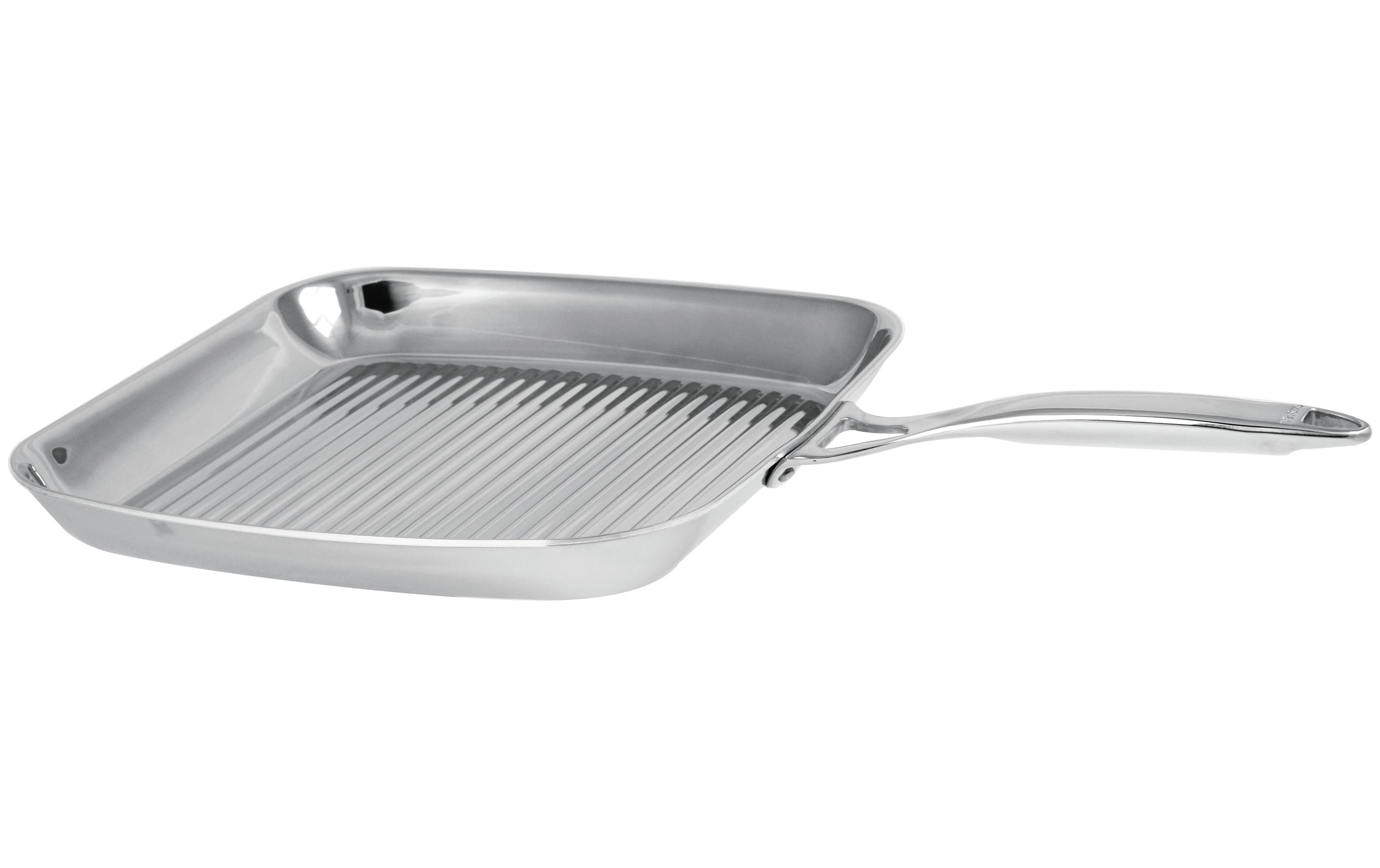 Grillpfanne Castel'Pro 30 x 30 cm, Silber<br>Pfanne zum grillieren
