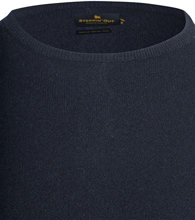 Steppin' Out Trui Cashmere Navy SM1202.0001-2100/PU-O-COCASH-STEPP-NAVY kopen